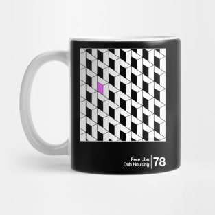 Pere Ubu / Minimalist Graphic Design Fan Artwork Mug